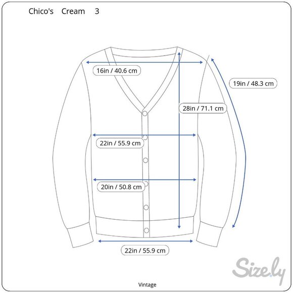 Chicos Sequin Embellished V Neck Glam Beige Gold Knit Cardigan Sweater Size 3 - Picture 8 of 9